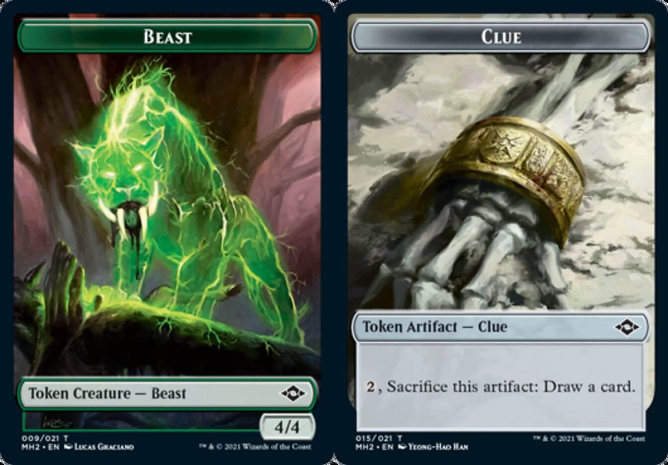 Beast // Clue Token